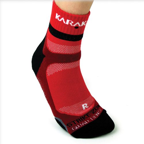 Karakal X4-Technical κάλτσα αστραγάλου,Κόκκινη