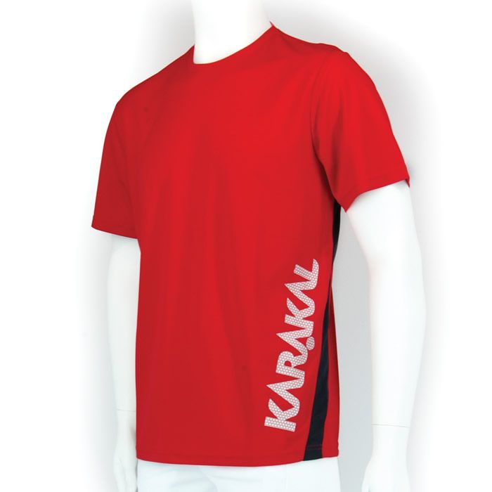 Karakal Pro μπλουζάκι κόκκινο 2016