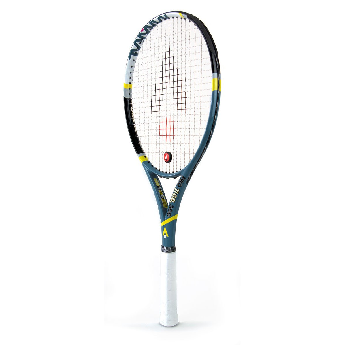Karakal Pro Ti Gel 300 Tennis Racket complete with dampner and cover rrp £94. 