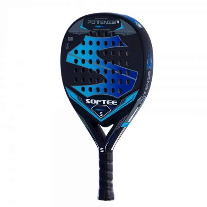 PADEL RACKET SOFTEE POTENZA RAINBOW BLUE 2