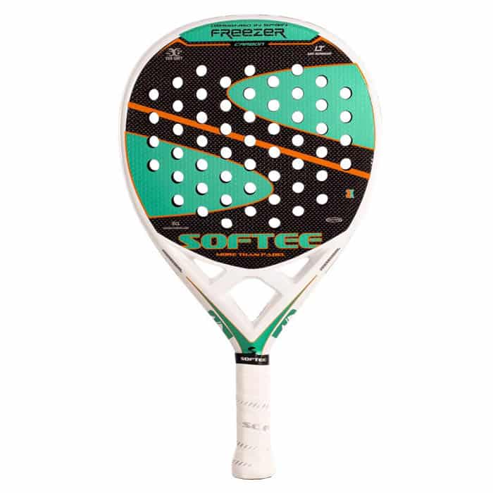 RACKET PADEL SOFTEE FREEZER CARBON 3K GREEN SFT 1